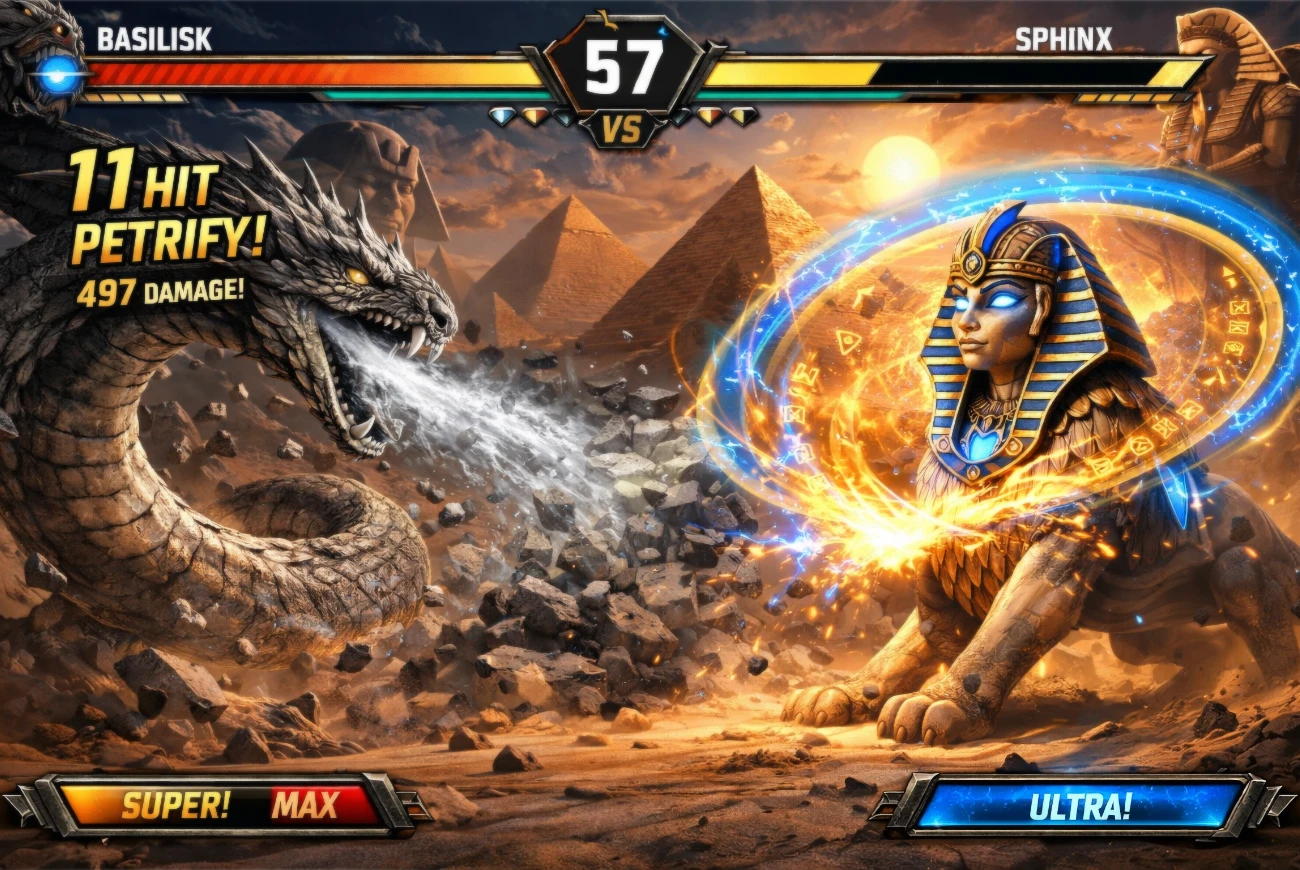 Legends Unleashed - Selección de personajes